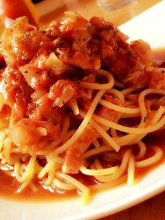 バルサミコ酢で冷製パスタ-レシピのメイン写真