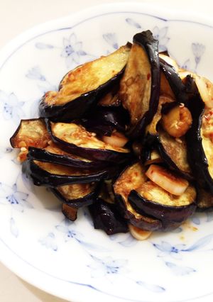 ☆韓国家庭料理☆茄子の和え物-レシピのメイン写真