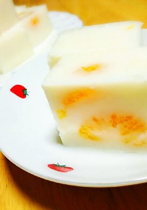 ✲おばあちゃんの牛乳みかん寒天✲-レシピのメイン写真