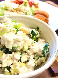 簡単5分!薬味たっぷり豆腐ご飯-レシピのメイン写真