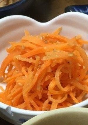 にんじんの胡麻和え♪-レシピのメイン写真
