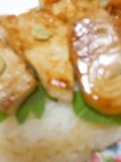 鮪 焼き丼-レシピのメイン写真