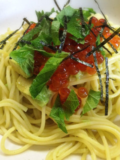 【パスタ】いくらとアボカドの冷製パスタ-レシピのメイン写真