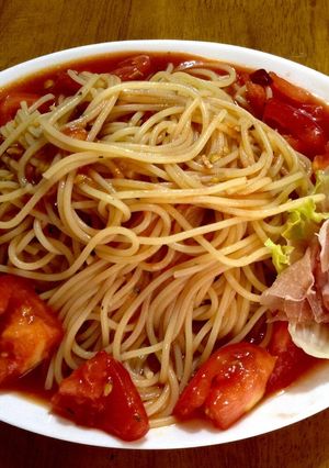 20分でできるトマトの冷製アラビアータ-レシピのメイン写真