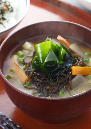 わかめともずくの味噌汁-レシピのメイン写真