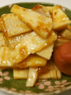 春を味わう!筍の梅おかかとろみ和え-レシピのメイン写真