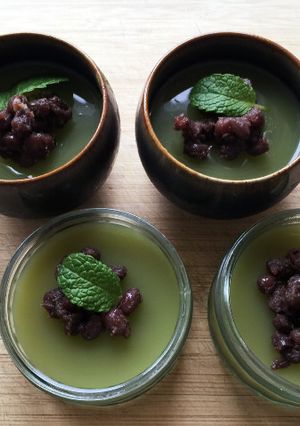 抹茶ゼリー-レシピのメイン写真