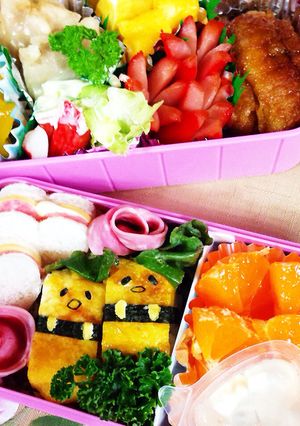 キャラ弁 ぐでたま 海苔巻きバージョン-レシピのメイン写真