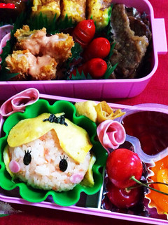 キャラ弁 つむつむ風 アリス-レシピのメイン写真
