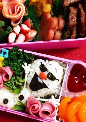 キャラ弁 オラフ 夏バージョン-レシピのメイン写真