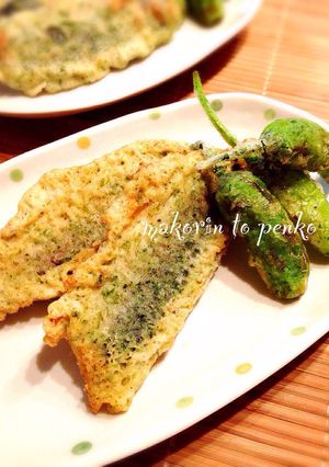 簡単三枚下ろし！あじの磯辺揚げ-レシピのメイン写真