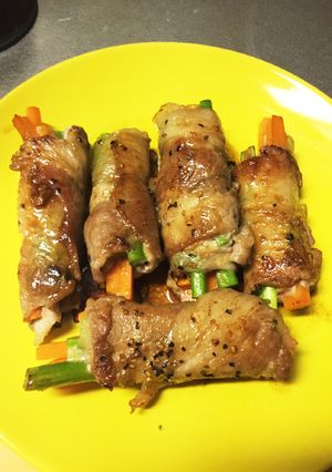 簡単肉巻き^_^-レシピのメイン写真