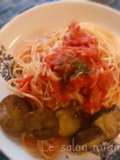 ツナとトマトの冷製パスタ-レシピのメイン写真