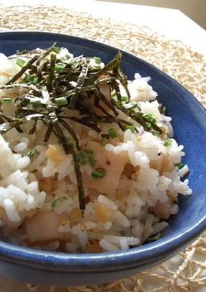 蓮根の中華風混ぜごはん-レシピのメイン写真