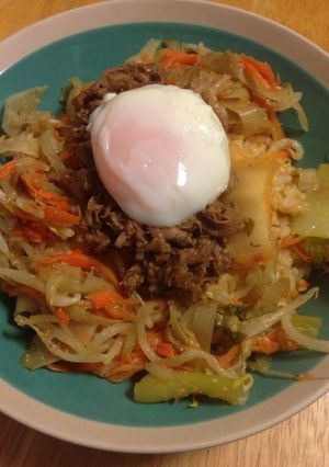 牛肉キムチ丼-レシピのメイン写真