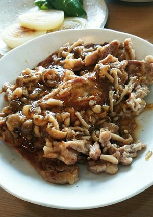 豚肉のあんかけしょうが焼き-レシピのメイン写真