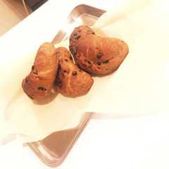 รูปของ HB無しで家事の合間に簡単チョコパン