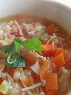 フレッシュトマトのミネストローネ-レシピのメイン写真