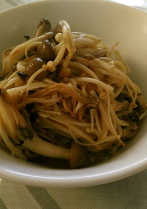 干しキノコ炒め-レシピのメイン写真