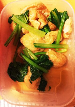 小松菜の煮浸し(お稲荷さん応用編)-レシピのメイン写真
