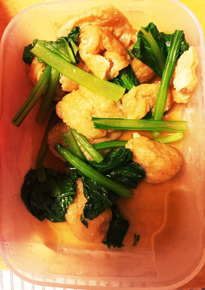 小松菜の煮浸し(お稲荷さん応用編)-レシピのメイン写真