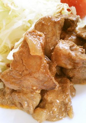 鶏レバーのオーロラソース炒め☆-レシピのメイン写真