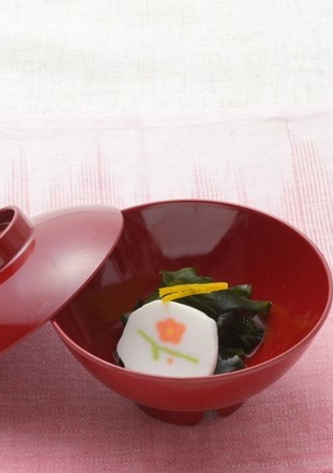 介護食　かまぼこのすまし汁-レシピのメイン写真