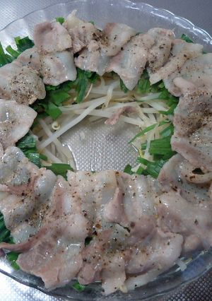 すぐ出来ちゃう！にらもやしのホットサラダ-レシピのメイン写真