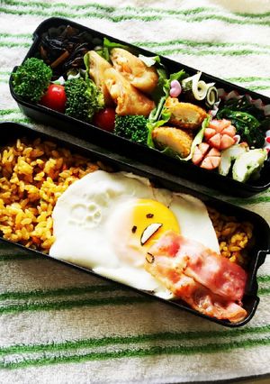 グデタマ弁当-レシピのメイン写真