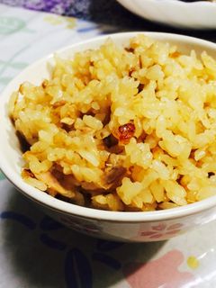 シーチキンとなめ茸で、簡単炊き込みご飯♪-レシピのメイン写真