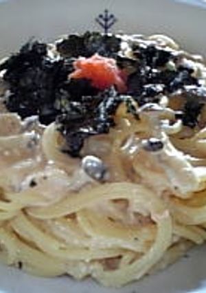 豆乳でクリームパスタ♪明太クリームパスタ-レシピのメイン写真