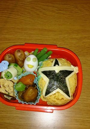 スターニンジャー☆キャラ弁当-レシピのメイン写真