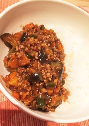 ストウブでなすの夏ドライカレー-レシピのメイン写真