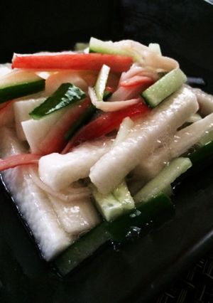 山芋の酢物-レシピのメイン写真