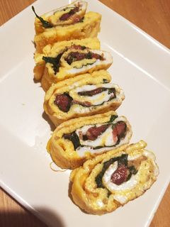 大葉梅ごま卵焼き-レシピのメイン写真