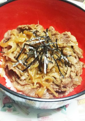 母の牛丼-レシピのメイン写真