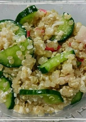 キヌアと豆腐のさっぱりサラダ-レシピのメイン写真