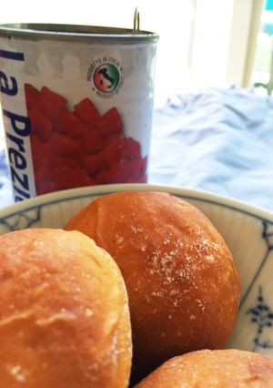 夏本番！ 冷んやりパン トマト入り-レシピのメイン写真