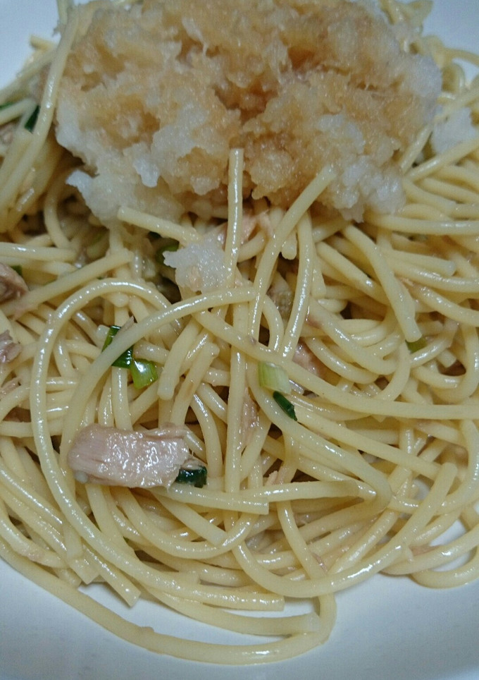 なすとツナとおろしの和風パスタ-レシピのメイン写真