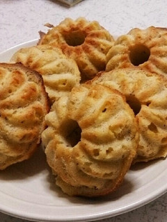 HMで!おからとバナナの焼きドーナツ★-レシピのメイン写真