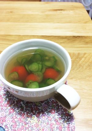 夏の冷製スープ♪-レシピのメイン写真