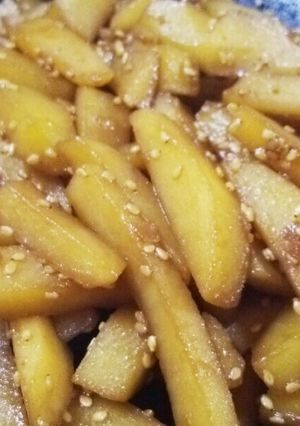 じゃがいもで揚げない大学芋♡-レシピのメイン写真
