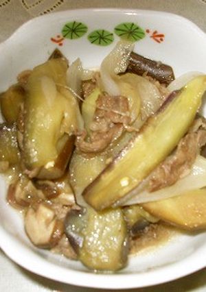 なすと牛肉の甘辛炒め-レシピのメイン写真