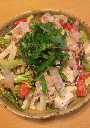 豚肉と夏野菜のさっぱり冷しゃぶサラダ-レシピのメイン写真