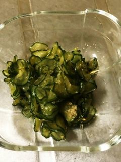 きゅうりダケ酢の物*-レシピのメイン写真