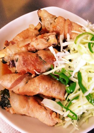 茄子と大葉の肉巻き☆梅うめぇソース-レシピのメイン写真