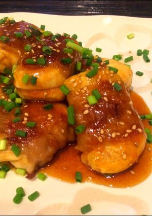 *こってり甘辛〜豚バラ巻き豆腐*-レシピのメイン写真