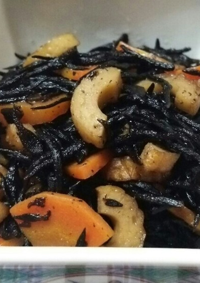 ひじきの煮物（佃煮風）-レシピのメイン写真