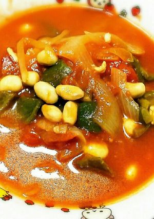 楽チン!むね肉と水煮大豆のトマト煮-レシピのメイン写真