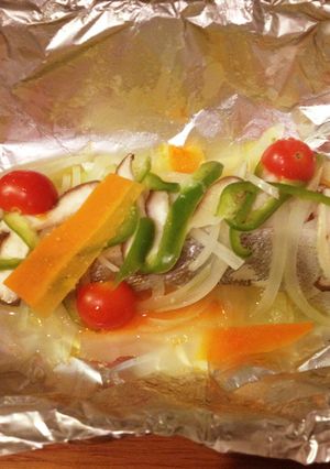 魚と野菜のホイル焼き-レシピのメイン写真